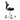 HAG Capisco 8106 Chair - Dark Green Wool