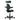 HAG Capisco 8107 Saddle Chair, Dark Green Wool - HAG - Back2