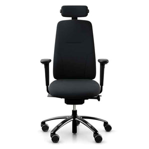 RH Logic 220 Office Chair - Black - RH - Back2