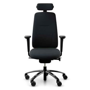 RH Logic 220 Office Chair - Black - RH - Back2