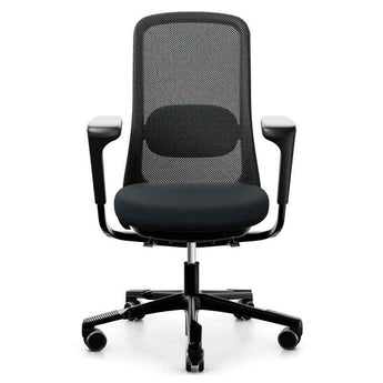 HAG SoFi Mesh 7500 Chair Black #MWS Options 1