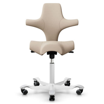 HAG Capisco 8106 Chair - Select Light Beige Wool HAG