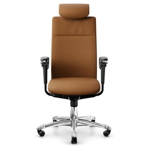 HAG Tribute 9031 Executive Chair - Nature Paloma Leather - HAG - Back2