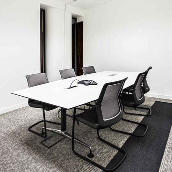 Orangebox Obvio Active Flip Top Table - Barrel - Orangebox - Back2