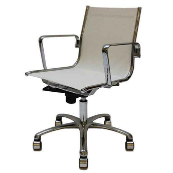 Luxy Light Mesh Medium Back Chair - Luxy - Back2