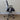 Pago Radar III Office Chair, Charcoal/Blue w/ Polished Base - Showroom Model