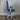 Pago Nest Office Chair, Blue w/ White Frame - Showroom Model