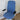 Pago Nest Office Chair, Blue w/ White Frame - Showroom Model