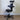 HAG Capisco 8107 Saddle Chair, Black Leather w/ Black Base - Showroom Model