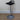Aeris Muvman Perching Stool, Black w/ Silver Base - Showroom Model