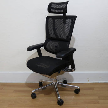 Mirus Elite G2 Office Chair With Headrest, Black - Showroom Model Comfort Workspace