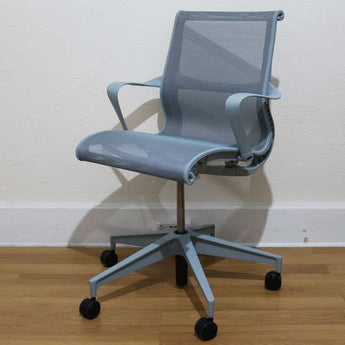 Herman Miller Setu Office Chair, Glacier - Showroom Model Herman Miller