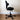 HAG Capisco 8106 Chair, Black Leather w/ Black Base - Showroom Model - HAG - Back2