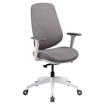 Pago AirForm Synchro Ergonomic Chair - Ash Without Headrest Pago