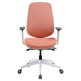 Pago AirForm Synchro Ergonomic Chair - Peach Without Headrest Pago