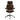 Humanscale Freedom Headrest - Brown Ticino Leather w/ Polished Frame