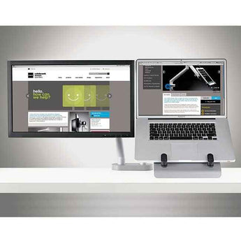 CBS Flo Dual Monitor Arm - CBS - Back2