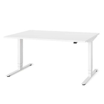 Herman Miller Nevi 140 x 80cm White Adjustable Desk - Herman Miller - Back2