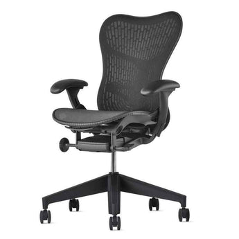 Herman Miller Mirra 2 Butterfly Chair Graphite - Fully Loaded Ergonomic Seating - Herman Miller - Back2