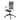BackSaver Light Mesh Desk Chair - White Frame w/ Black Base