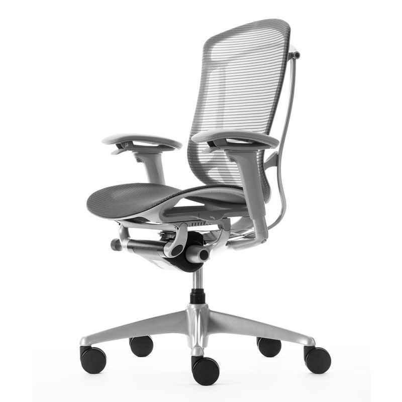 Okamura Contessa Seconda Chair (Medium Grey) | Back2 – Back2