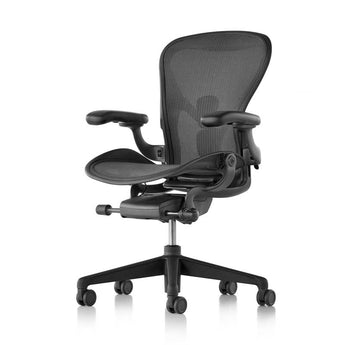 Herman Miller Aeron Chair Graphite - Size A Default Title #MWS Options 4 Herman Miller
