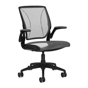 Humanscale Diffrient World Task Chair - Black Mesh Seat - Humanscale - Back2