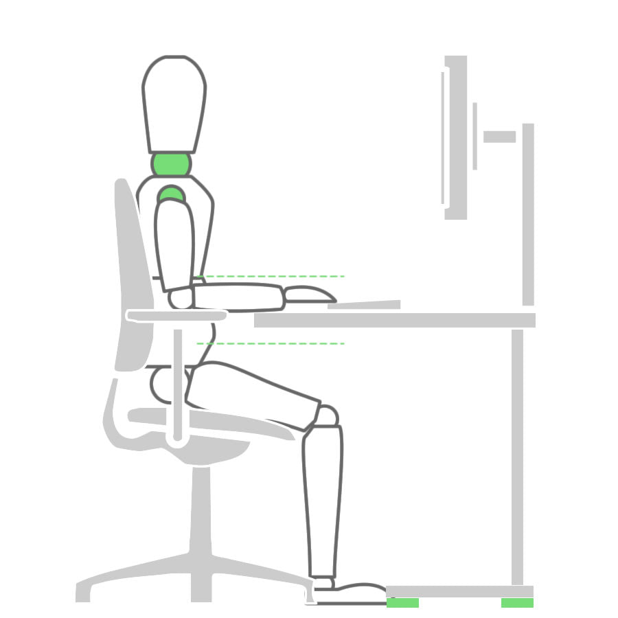 How To Set Up Your Desk Correctly Back2 Blog