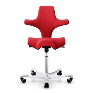 HAG Capisco 8106 Task Chair - Select Red Wool - HAG - Back2