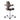 HAG Capisco 8106 Chair - Paloma Leather with Silver Base