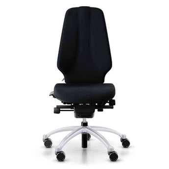 RH Logic 400 Chair Office Chair - Black Wool - RH - Back2