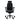RH Logic 200 Office Chair - Black Wool - RH - Back2