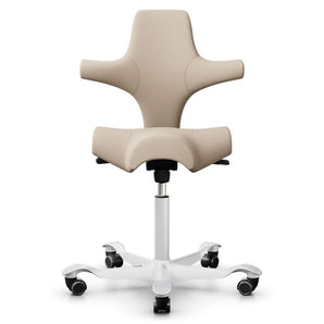 HAG Capisco 8106 Chair - Select Light Beige Wool - HAG - Back2