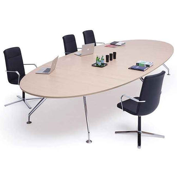 Orangebox Lano Meeting Room Table - Oval - Orangebox - Back2