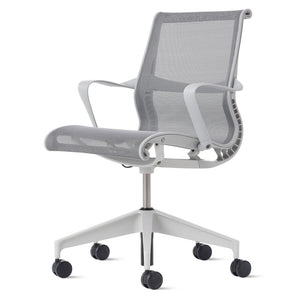 Herman Miller Setu Chair - Alpine w/ Alpine Base - Herman Miller - Back2