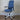 Pago Nest Office Chair, Blue w/ White Frame - Showroom Model