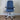 Pago Nest Office Chair, Blue w/ White Frame - Showroom Model