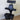 HAG Capisco 8107 Saddle Chair, Black Leather w/ Black Base - Showroom Model