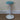 Okamura Repiroue Office Stool, Sage Blue w/ White Base - Showroom Model