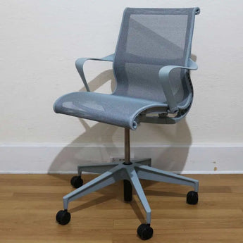 Herman Miller Setu Office Chair, Glacier - Showroom Model - Herman Miller - Back2