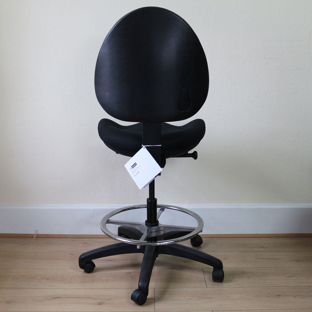 Bodybilt Stool BodyBilt 707 Ergonomic Stool in Black - Showroom Model | Back2 – Back2 ...