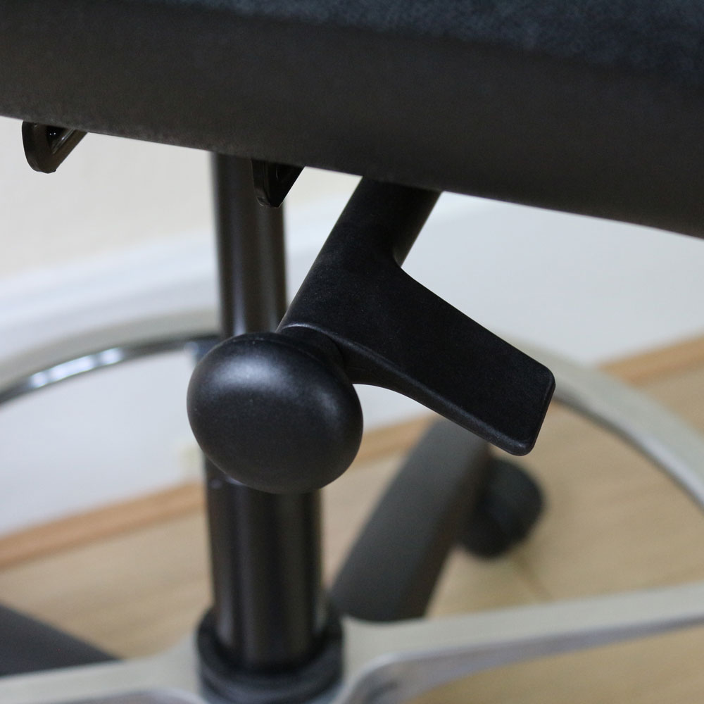 Bodybilt Stool BodyBilt 707 Ergonomic Stool in Black - Showroom Model | Back2 – Back2 ...