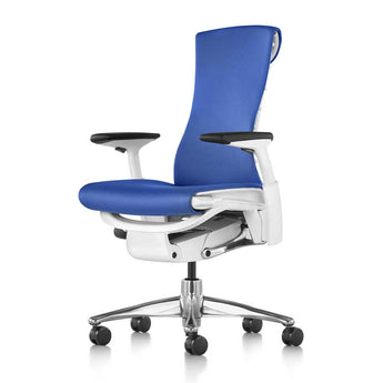 Herman Miller Embody Office Chair - Berry Blue Rhythm Fabric - Herman Miller - Back2