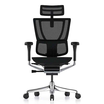 Mirus Elite G2 with Headrest Office Mesh Chair - Comfort Workspace - Back2