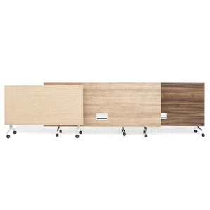 Orangebox Obvio Active Flip Top Table - Trapezoid - Orangebox - Back2