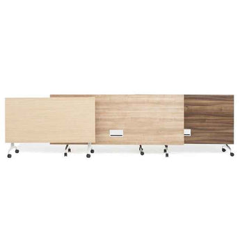 Orangebox Obvio Active Flip Top Table - Trapezoid - Orangebox - Back2