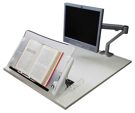 Ergonomic Cafe Clear Slope Pro – Writing Slope with Book Holder | Back2 ...