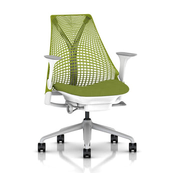 Herman Miller Sayl Desk Chair - Green Backrest & Seat - Herman Miller - Back2
